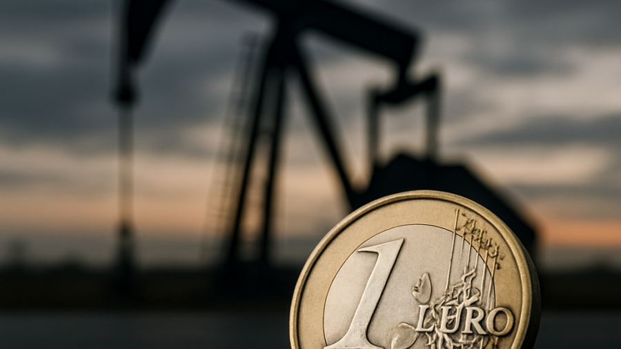 Euro Falls to One-Year Low as Oil Price Decline Eases Pressure on ECB