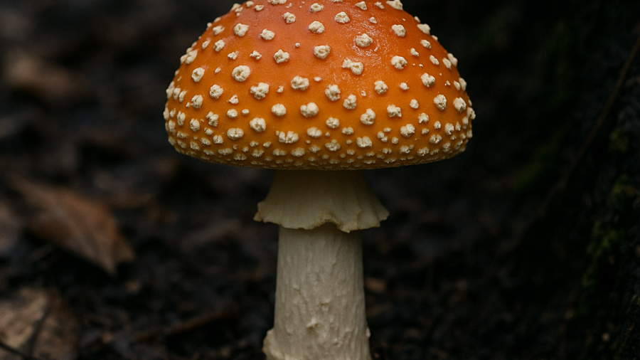 Mushroom Behind ‘Tiny Human’ Visions Lacks Genes For Known Psychedelics, Study Finds