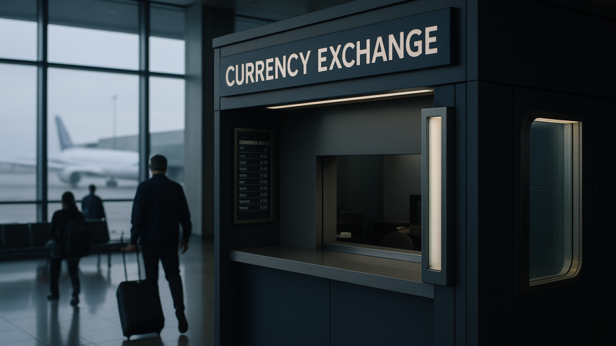 Airport Currency Kiosks Are Costing Travelers Far More Than They Realize, Experts Caution