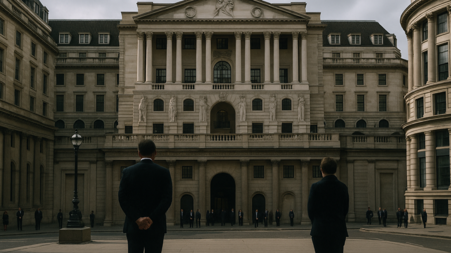 Two-Minute Silence for VE Day Pushes Bank of England Rate Announcement Back by 120 Seconds