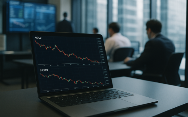 Fed Rate Uncertainty Drags Precious Metals Lower as Comex Gold and Silver Retreat