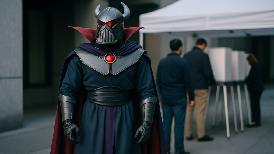 Satire on the Ballot: How a Fictional Space Villain Is Making a Serious Case for Democratic Participation