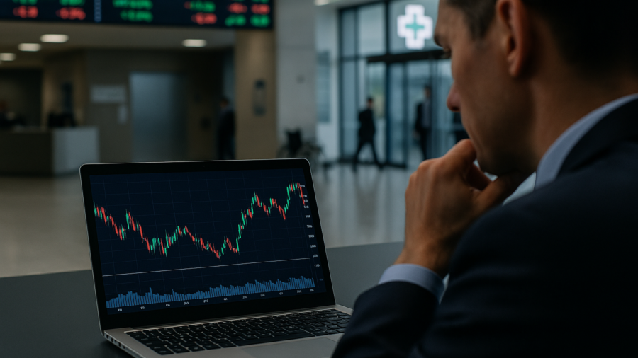 Healthcare Costs and Chip Demand Drive Midday Market Swings as Earnings Season Accelerates