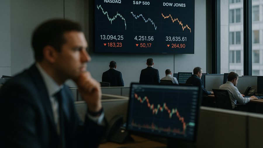 Chip Stocks, Social Media Giants, and Airline Shares Drive Sharp Midday Swings Across Wall Street