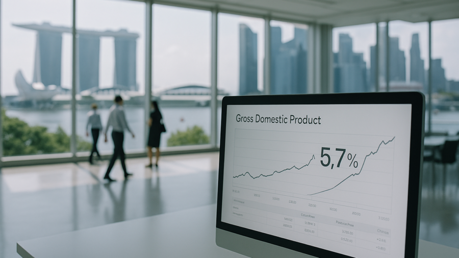 Singapore’s GDP Surges 5.7% in Q2, Defying Forecasts as Iran Conflict Reshapes Regional Trade