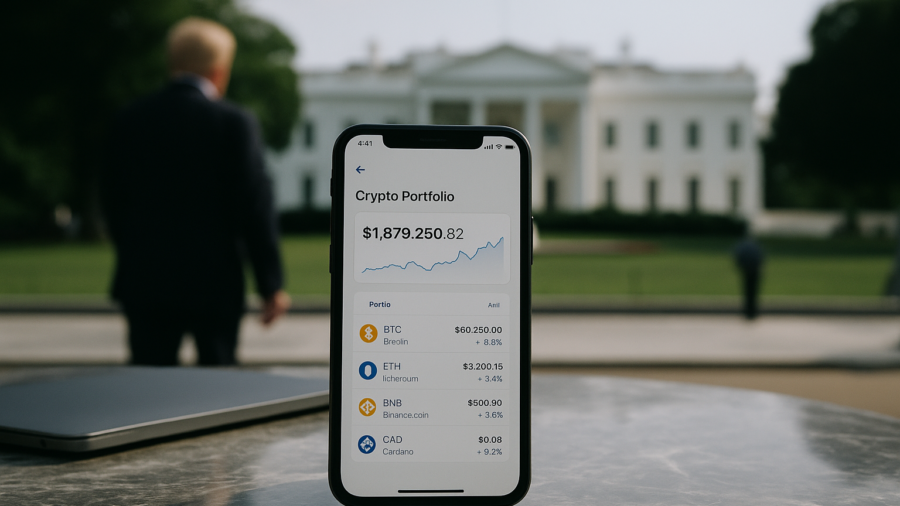 How Crypto Made Trump a Billionaire in His First Year Back at the White House