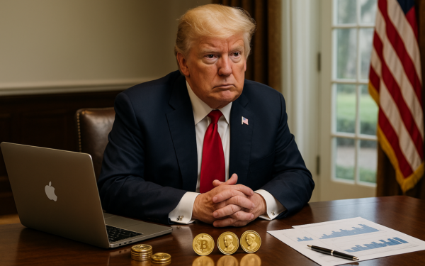 Trump Discloses Expanding Financial Empire, Including Apple Stock, Celebration Coins and Crypto
