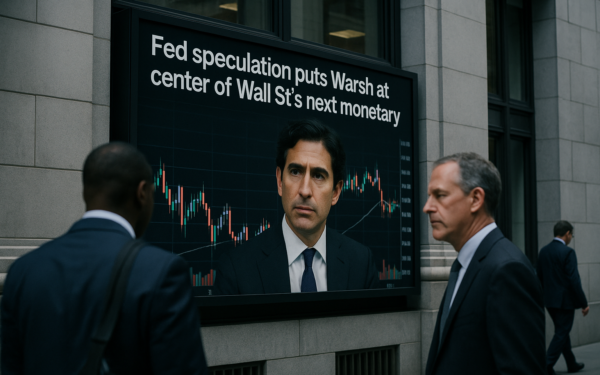 Fed Chair Speculation Puts Kevin Warsh at the Center of Wall Street’s Next Monetary Bet